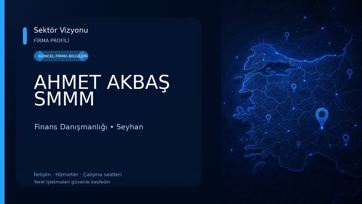 AHMET AKBAŞ SMMM 