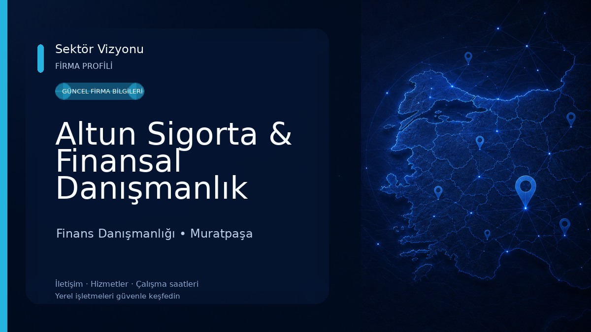 Altun Sigorta & Finansal Danışmanlık Finans Danışmanlığı