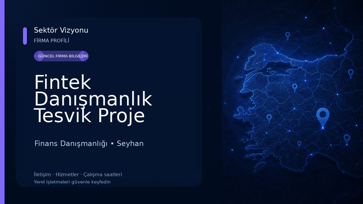 Fintek Danışmanlık Tesvik Proje