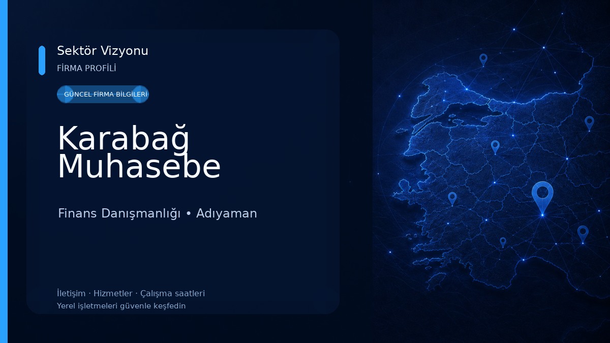 Karabağ Muhasebe Finans Danışmanlığı