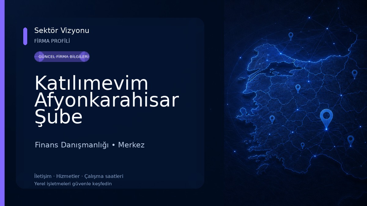 Katılımevim Afyonkarahisar Şube