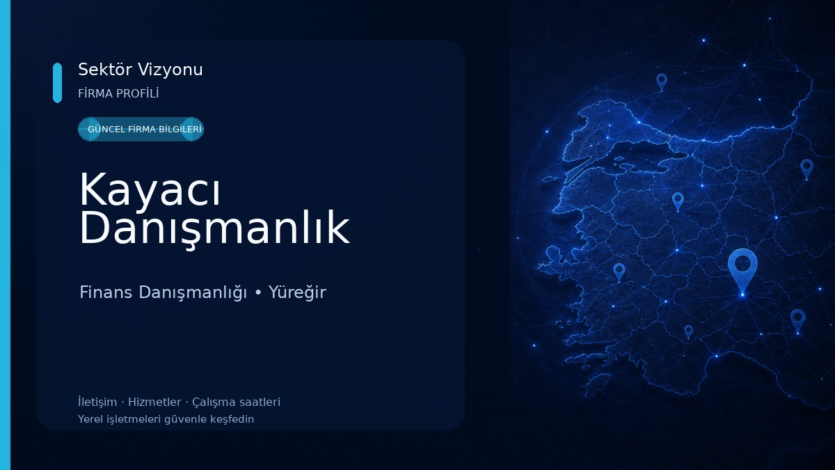 Kayacı Danışmanlık Finans Danışmanlığı