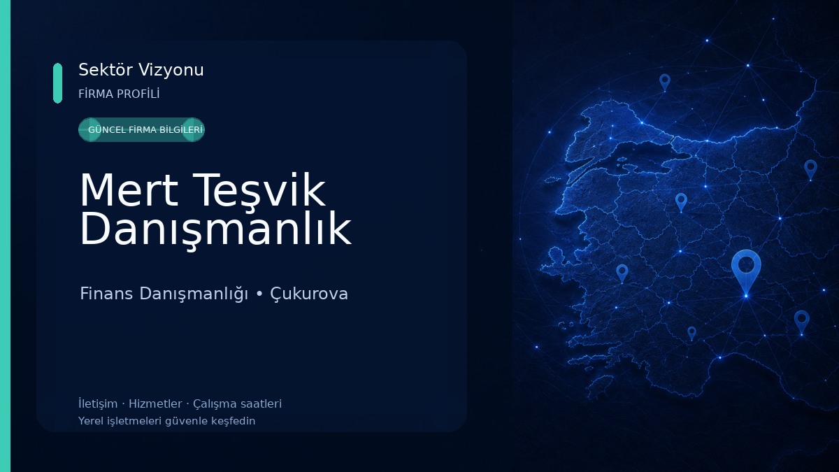 Mert Teşvik Danışmanlık Finans Danışmanlığı