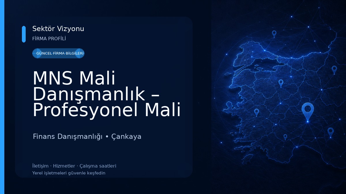 MNS Mali Danışmanlık – Profesyonel Mali Danışmanlık Hizmetleri, SGK Teşvikleri, Emeklilik İşlemleri Finans Danışmanlığı