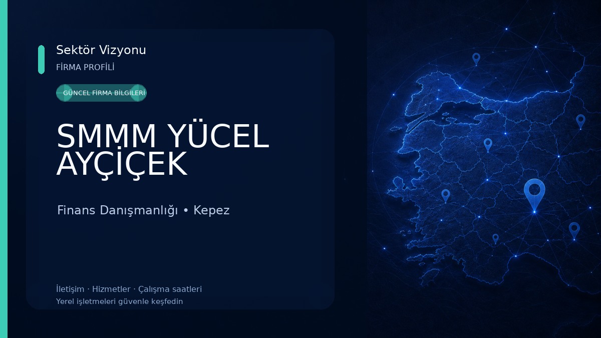 SMMM YÜCEL AYÇİÇEK